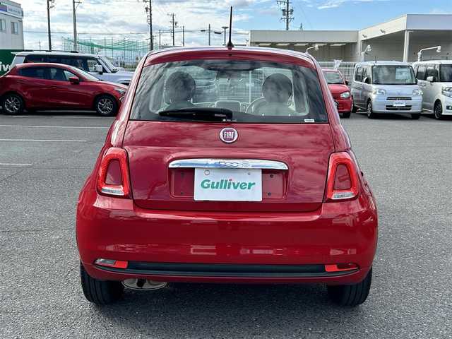 フィアット ５００ スーパーポップ 愛知県 2017(平29)年 6万km 赤 /禁煙/正規ディーラー車//メモリナビ/CD/DVD/SD/BT/MSV//ドライブレコーダー/ETC//革調シートカバー//革巻きステア/ステアスイッチ//キーレスキー//スペアタイヤ//新車時保証書//取扱説明書//ナビ取扱説明書