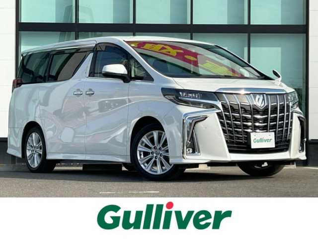 トヨタ アルファード S 和歌山県 2021(令3)年 4.4万km ホワイトパールクリスタルシャイン 純正ナビ/バックモニター/フルセグTV/DVD/純正フリップダウンモニター/両側パワースライドドア/衝突軽減ブレーキ/レーダークルーズコントロール/クリアランスソナー/純正フロアマット/純正アルミホイール/革巻きステアリング/LEDヘッドライト/フォグランプ/オートライト/オートマチックハイビーム
