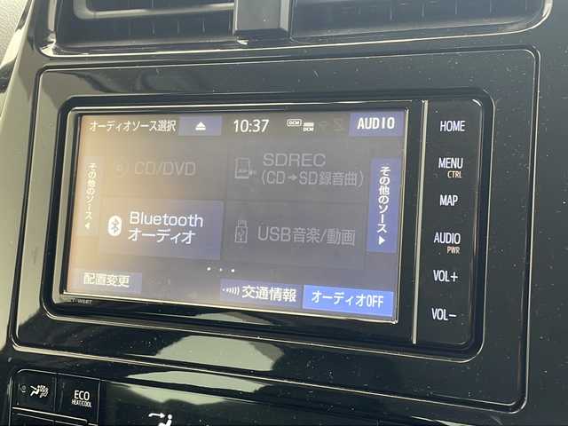 トヨタ プリウス Sツーリングセレクション 沖縄県 2019(令1)年 1.1万km アティチュードブラックマイカ ワンオーナー/純正ナビ(NSZT-W68T)/（フルセグＴＶ　ＤＶＤ　Ｂｌｕｅｔｏｏｔｈ接続　HDMI）/ドライブレコーダー/トヨタセーフティセンス/ステアリングスイッチ/モデリスタエアロ/レザーシート/シートヒーター/クリアランスソナー/LEDヘッドライト/オートライト/純正フロアマット/ドアバイザー/純正17インチアルミホイール/取扱説明書