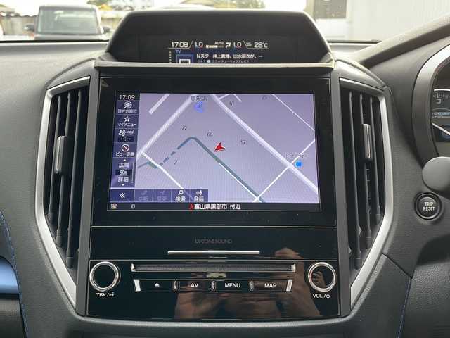 スバル ＸＶ ハイブリッド アドバンス 富山県 2019(令1)年 1.2万km グレー 禁煙車　/純正ＨＤＤナビ　/フルセグ　/アイサイト　/サイドカメラ　/コーナーセンサー　/ＬＥＤヘッドライト　/クルーズコントロール　/パワーシート　/パドルシフト　/スマートキー　/純正アルミホイール　/純正オーディオ/ウィンカーミラー/電動格納ミラー/プッシュスタート