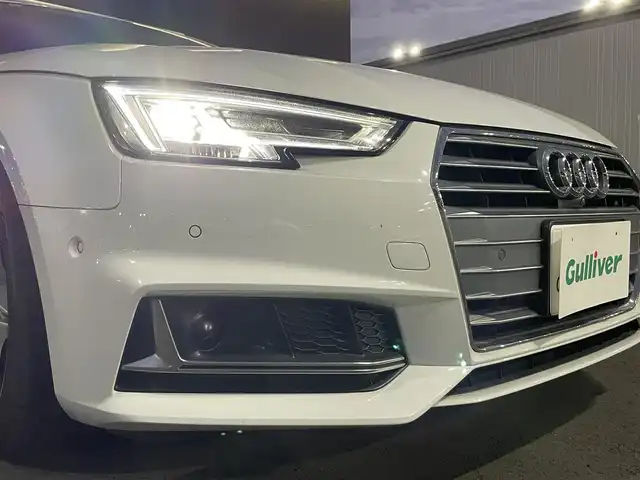 アウディ Ａ４ アバント 35TFSIスポーツ 千葉県 2019(令1)年 4.8万km グレイシアホワイトメタリック メーカーナビ/フルセグTV/Bluetooth/ETC2.0/クルーズコントロール/パドルシフト/ステアリングスイッチ/シートヒーター/スマートキー/純正フロアマット/パークアシスト/純正18インチアルミ/LEDヘッドライト
