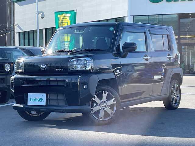 ダイハツ タフト G ターボ 長野県 2020(令2)年 2.4万km ブラックマイカメタリック 禁煙車/4WDターボ/純正ナビ(NMZL-W70D)/FM/AM/CD/DVD/Bluetooth/HDMI/フルセグTV/バックカメラ/USB入力端子/ムーンルーフ/アイドリングストップ/電動パーキングブレーキ/ブレーキホールド/ルーフレール/コーナーセンサー/ドライブレコーダー/ETC/純正AW15インチ/レーダークルーズコントロール/衝突軽減ブレーキ/レーンキープアシスト/横滑り防止装置/LEDヘッドライト/オートマチックハイビーム/プッシュスタート/スマートキー
