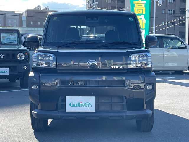 ダイハツ タフト G ターボ 長野県 2020(令2)年 2.4万km ブラックマイカメタリック 禁煙車/4WDターボ/純正ナビ(NMZL-W70D)/FM/AM/CD/DVD/Bluetooth/HDMI/フルセグTV/バックカメラ/USB入力端子/ムーンルーフ/アイドリングストップ/電動パーキングブレーキ/ブレーキホールド/ルーフレール/コーナーセンサー/ドライブレコーダー/ETC/純正AW15インチ/レーダークルーズコントロール/衝突軽減ブレーキ/レーンキープアシスト/横滑り防止装置/LEDヘッドライト/オートマチックハイビーム/プッシュスタート/スマートキー