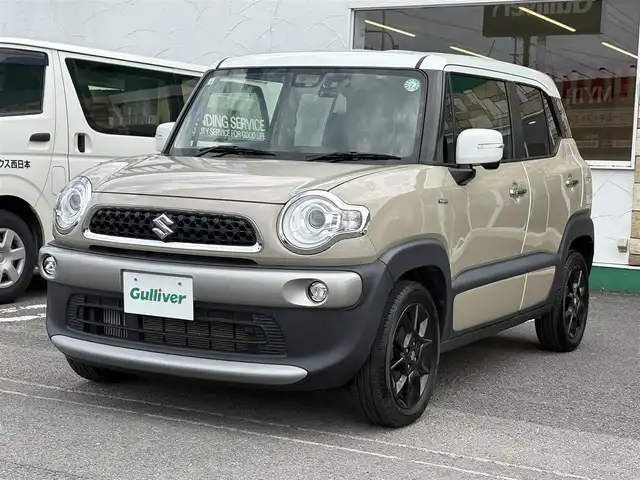 スズキ クロスビー HYBRID MZ 徳島県 2019(令1)年 3.7万km キャラバンアイボリーパールメタリック/ホワイト 2トーンルーフ 純正ナビ【NR-MZ25】/シートヒーター/クルーズコントロール/衝突被害軽減システム/レーンキープアシスト/横滑り防止装置/オートマチックハイビーム/純正16インチアルミホイール/リアコーナーセンサー/バックカメラ/フロアマット/ドライブレコーダー/プッシュスタート/スマートキー