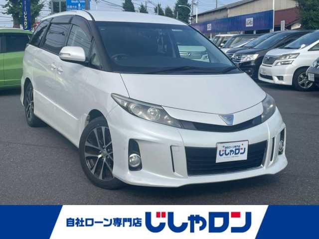 トヨタ エスティマ アエラス 東京都 2014(平26)年 9.3万km ホワイトパールクリスタルシャイン (株)IDOMが運営する【じしゃロン昭島店】の自社ローン専用車両になりますこちらは現金またはオートローンご利用時の価格です。自社ローンご希望の方は別途その旨お申付け下さい/純正ナビ/BT/TV/SD/CD/DVD/ビルトインETC/バックカメラ/プッシュスタート/スマートキー/両側パワースライドドア/フリップダウンモニター/クルーズコントロール/ステアリングスイッチ/純正アルミホイール
