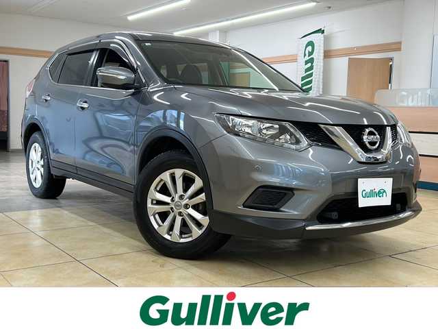日産 エクストレイル 20X エマージェンシーブレーキ 道央・札幌 2016(平28)年 7.6万km ダークメタルグレー 4WD/純正SDナビCD/AM/FM/BT/フルセグ/バックカメラ/純正ドライブレコーダー/純正エンジンスターター/前席シートヒーター/ヒルディセントコントロール/ステアリングスイッチ/ETC/ミラーヒーター/クリアランスソナー/ウィンカーミラー/アイドリングストップ/横滑り防止/オートライト/レザーステアリング/ステアリングスイッチ/スマートキー/スペアキー/電格ミラー/バニティミラー/純正フロアマット/取扱説明書/保証書/ナビ説明書
