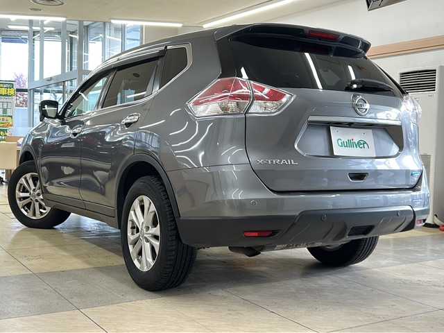 日産 エクストレイル 20X エマージェンシーブレーキ 道央・札幌 2016(平28)年 7.6万km ダークメタルグレー 4WD/純正SDナビCD/AM/FM/BT/フルセグ/バックカメラ/純正ドライブレコーダー/純正エンジンスターター/前席シートヒーター/ヒルディセントコントロール/ステアリングスイッチ/ETC/ミラーヒーター/クリアランスソナー/ウィンカーミラー/アイドリングストップ/横滑り防止/オートライト/レザーステアリング/ステアリングスイッチ/スマートキー/スペアキー/電格ミラー/バニティミラー/純正フロアマット/取扱説明書/保証書/ナビ説明書