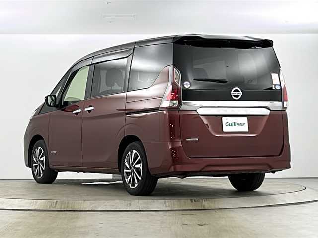 日産 セレナ X V 愛知県 2021(令3)年 2.3万km マルーンレッド 2トーン 純正７インチナビ/・フルセグ/・Bluetooth/・バックカメラ/ドライブレコーダー/ETC/両側パワースライドドア/衝突軽減ブレーキ/スマートキー/プッシュスタート/オプション16インチAW