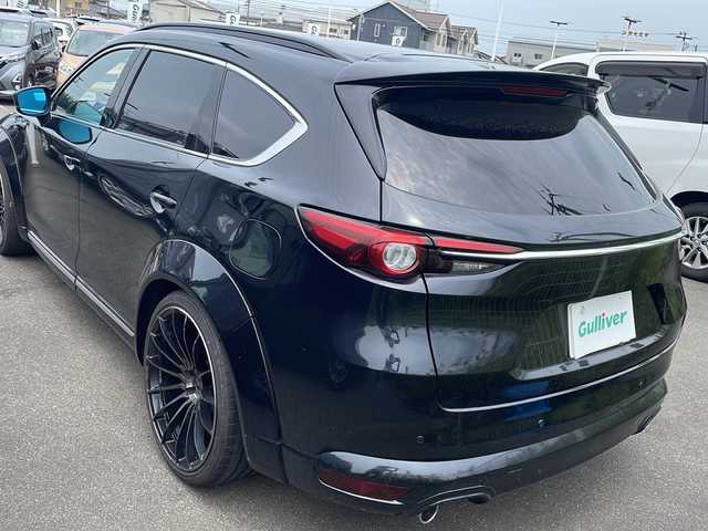 マツダ ＣＸ－８ 25S Lパッケージ 新潟県 2019(令1)年 11.6万km ジェットブラックマイカ 純正ナビ/ブラウンレザー/全周囲カメラ/車高調/レイズアルミ/パワーバックドア