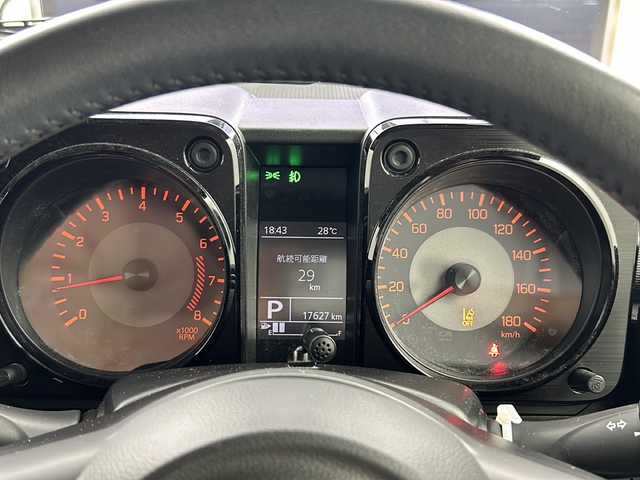 スズキ ジムニー シエラ JC 岐阜県 2022(令4)年 1.8万km ブルーイッシュブラックパール3 衝突被害軽減システム/レーンキープアシスト/純正ナビ/Bluetooth/フルセグTV/CD/DVD/USB/SD/ドライブレコーダー前後/シートヒーター/ダウンヒルアシストコントロール/オートマチックハイビーム/スマートキー/プッシュスタート/スペアキー/革ステアリング/ステアリングスイッチ/LEDヘッドライト/フォグランプ/オートライト/純正アルミホイール/純正フロアマット/サイドエアバッグ/ETC