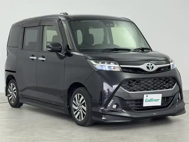 トヨタ タンク カスタムG 愛知県 2019(令1)年 4.7万km ブラックマイカメタリック トヨタセーフティーセンス　/両側パワースライドドア　/純正SDナビ/フルセグTV　/Bluetooth　/モデリスタエアロ　/クルーズコントロール　/クリアランスソナー　/フォグランプ　/ビルトインETC 　/ドライブレコーダー