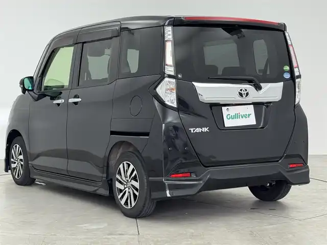 トヨタ タンク カスタムG 愛知県 2019(令1)年 4.7万km ブラックマイカメタリック トヨタセーフティーセンス　/両側パワースライドドア　/純正SDナビ/フルセグTV　/Bluetooth　/モデリスタエアロ　/クルーズコントロール　/クリアランスソナー　/フォグランプ　/ビルトインETC 　/ドライブレコーダー