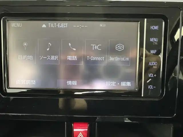トヨタ タンク カスタムG 愛知県 2019(令1)年 4.7万km ブラックマイカメタリック トヨタセーフティーセンス　/両側パワースライドドア　/純正SDナビ/フルセグTV　/Bluetooth　/モデリスタエアロ　/クルーズコントロール　/クリアランスソナー　/フォグランプ　/ビルトインETC 　/ドライブレコーダー