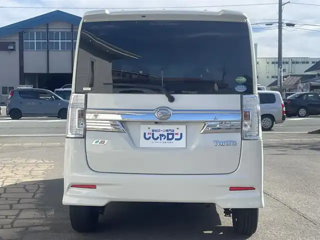 ダイハツ タント カスタム RS SA 秋田県 2014(平26)年 8.9万km パールホワイトⅢ (株)IDOMが運営する【じしゃロン秋田店】の自社ローン専用車両になりますこちらは現金またはオートローンご利用時の価格です。自社ローンご希望の方は別途その旨お申付け下さい/スマートアシスト/衝突回避支援ブレーキ機能/誤発進抑制機能(前方)/先行車発進お知らせ機能/純正SDナビ【CD/DVD/Bluetooth/SD/USB/VTR/iPod】/バックカメラ/フルセグTV/ETC/両側パワースライドドア/前方ドライブレコーダー/LEDヘッドライト