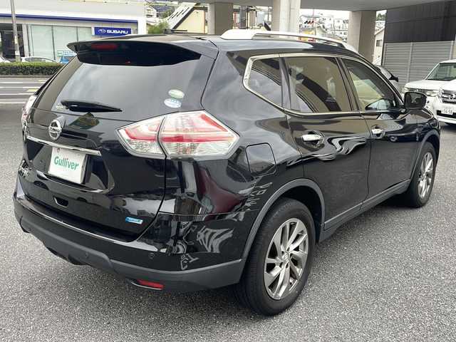 日産 エクストレイル 20Xtt エマージェンシーブレーキ 広島県 2017(平29)年 10.4万km ダイヤモンドブラック /登録時走行距離/　　　　　　　104095キロ/純正ナビ/アラウンドビューモニター/地デジ/カプロンシート/シートヒーター/ルーフレール/クルーズコントロール/スペアキー×１/ETC/新車時整備手帳/　　【保証書】/取扱説明書/