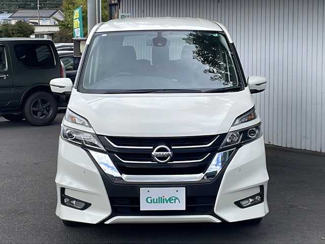 日産 セレナ ハイウェイスター プロパイロットED 長野県 2017(平29)年 5.5万km ブリリアントホワイトパール プロパイロット/純正メモリナビフルセグTV/バックカメラ/ETC/両側パワースライドドア/クルーズコントロール/純正16インチアルミ/LEDヘッドライト/スペアキー