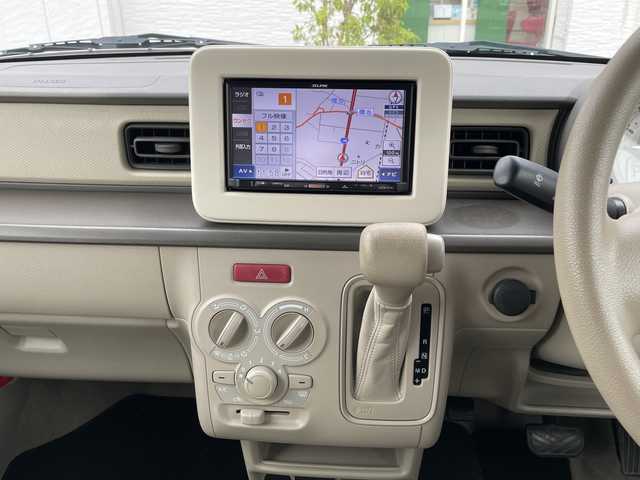 スズキ ラパン G 千葉県 2018(平30)年 4.5万km フレンチミントPM フレンチミントカラー　７インチメモリナビ　ＡＶＮ１３７Ｍ　ＣＤ　ＴＶ　バックカメラ　全方位ドライブレコーダー　衝突軽減ブレーキ　ＬＥＤライトバルブ　スマートキー　プッシュスタート　取扱説明書