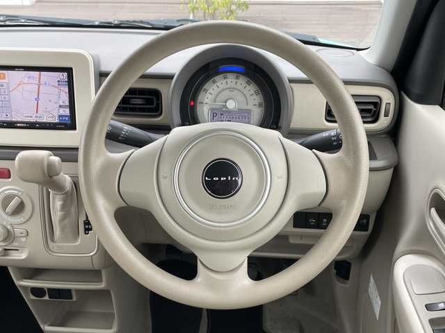 スズキ ラパン G 千葉県 2018(平30)年 4.5万km フレンチミントPM フレンチミントカラー　７インチメモリナビ　ＡＶＮ１３７Ｍ　ＣＤ　ＴＶ　バックカメラ　全方位ドライブレコーダー　衝突軽減ブレーキ　ＬＥＤライトバルブ　スマートキー　プッシュスタート　取扱説明書