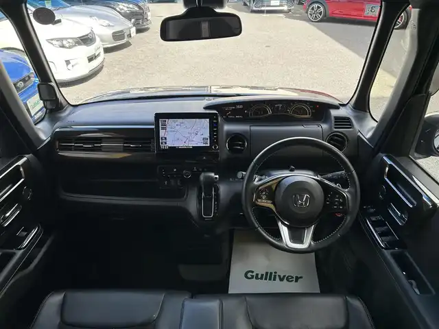 ホンダ Ｎ ＢＯＸ 和歌山県 2020(令2)年 5.1万km クリスタルブラックパール 純正ナビ(フルセグTV/FM/AM/DVD/CD/Music　Rack/iPod/SD/USB/Bluetooth/AUX)/両側パワースライドドア/バックカメラ/ETC/クルーズコントロール/衝突被害軽減ブレーキ/横滑り防止装置/レーンキープ/プッシュスタート/アイドリングストップ/サイドビューサポートミラー/シートヒーター/オートライト/ECON/純正アルミホイール/純正フロアマット/純正ドアバイザー/取扱説明書/保証書