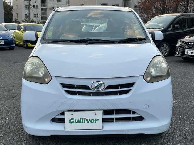 ダイハツ ミラ イース L 千葉県 2012(平24)年 12.2万km スカイブルー 純正オーディオ/ヘッドライトレベレイザー/ドアバイザー/純正フロアマット/横滑り防止機能/ハロゲンライト/エコアイドル