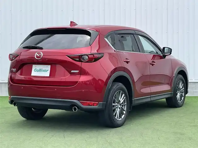マツダ ＣＸ－５ XD プロアクティブ 香川県 2018(平30)年 2.8万km ソウルレッドクリスタルM 登録時走行距離：27799km/メーカー純正ディスプレイオーディオ/　CD DVD BT フルセグTV/全方位カメラ/衝突被害軽減装置/レーンキープアシスト/レーダークルーズコントロール/クリアランスソナー/ブラインドスポットモニター/ヘッドアップディスプレイ/アイドリングストップ/横滑り防止装置/MTモード付AT/オートホールド機能付き電子パーキングブレーキ/パワーバックドア/BOSEプレミアムサウンド/シートヒーター/パワーシート/革巻きステアリング/ステアリングスイッチ/ステアリングヒーター/プッシュスタート/スマートキー/スペアキー