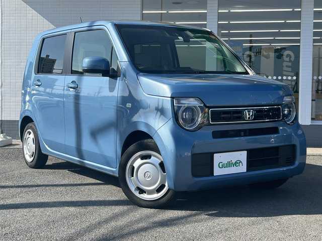 ホンダ Ｎ ＷＧＮ Lターボ ホンダセンシング 神奈川県 2021(令3)年 3.4万km ホライズンシーブルーパール ・純正ナビ（フルセグ/BT/SD/バックカメラ/CD/DVD)/・ドライブレコーダー/・ETC/・コーナーセンサー/・オートクルーズコントロール/・パドルシフト/・シートヒーター/・LEDヘッドライト/・横滑り防止装置/・衝突軽減システム/・レーンキープアシスト/・スマートキー/・純正フロアマット