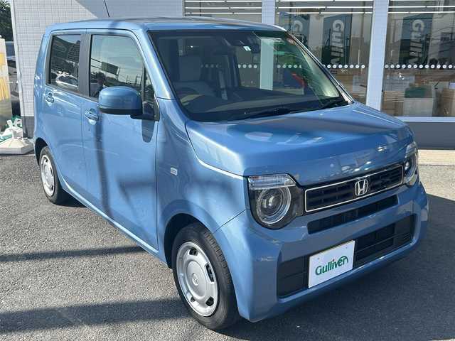 ホンダ Ｎ ＷＧＮ Lターボ ホンダセンシング 神奈川県 2021(令3)年 3.4万km ホライズンシーブルーパール ・純正ナビ（フルセグ/BT/SD/バックカメラ/CD/DVD)/・ドライブレコーダー/・ETC/・コーナーセンサー/・オートクルーズコントロール/・パドルシフト/・シートヒーター/・LEDヘッドライト/・横滑り防止装置/・衝突軽減システム/・レーンキープアシスト/・スマートキー/・純正フロアマット