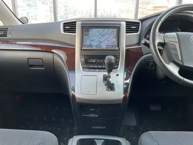 トヨタ アルファード 240S 千葉県 2013(平25)年 6.5万km ブラック モデリスタエアロ/純正8インチナビ　/（BT/TV/AM/FM)/パワースライドドア/横滑り防止装置/ETC/ドライブレコーダー/フォグランプ　ハロゲン/オートライト/ウィンカーミラー/電動格納ミラー/純正18インチAW/プッシュスタート/スマートキー/フロアマット/ドアバイザー/スペアキー　1本/取扱説明書/保証書