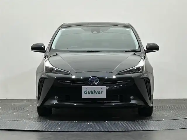 トヨタ プリウス S ツーリングセレ ブラックED 愛媛県 2021(令3)年 3万km プレシャスブラックパール メーカー８インチナビ　バックカメラ　黒革シート　シートヒーター　追従型クルーズコントロール　ＥＴＣ　社外１５インチアルミホイール　ドライブレコーダー　ＬＥＤヘッドライト