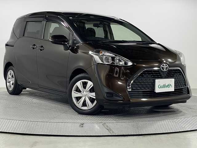 トヨタ シエンタ G 広島県 2019(平31)年 6.1万km ヴィンテージブラウンパールクリスタルシャイン 純正ナビ/両側パワースライドドア/バックカメラ/セーフティセンス/・プリクラッシュセーフティ/・レーンディパーチャーアラート/・オートマチックハイビーム/スマートキー/ETC/充電用USB端子