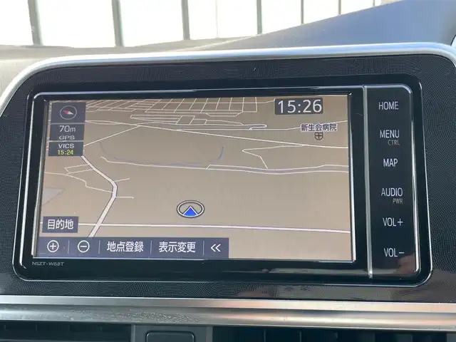 トヨタ シエンタ G 大阪府 2018(平30)年 3.9万km ブラックマイカ 純正ナビ　/   フルセグTV/CD/DVD/Bluetooth/USB　/バックモニター　/衝突軽減ブレーキ　/ＶＩＯＬＥＮＴＯ15インチアルミホイール/両側パワースライドドア/レーンキープアシスト　/アイドリングストップ　/ステアリングスイッチ/オートマチックハイビーム　　/プッシュスタート　/スマートキー　/ビルトインＥＴＣ　/ＬＥＤ