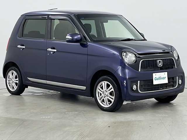 ホンダ Ｎ ＯＮＥ プレミアム Lパッケージ 道央・札幌 2013(平25)年 9万km プレミアムブルームーンパール ・4WD/・純正ナビ（TV＆CD＆DVD＆BT＆SD）/・バックカメラ/・ECON/・横滑り防止/・ステアリングスイッチ/・ETC/・オートライト/・キセノンライト/・スマートキー/・純正エンジンスターター