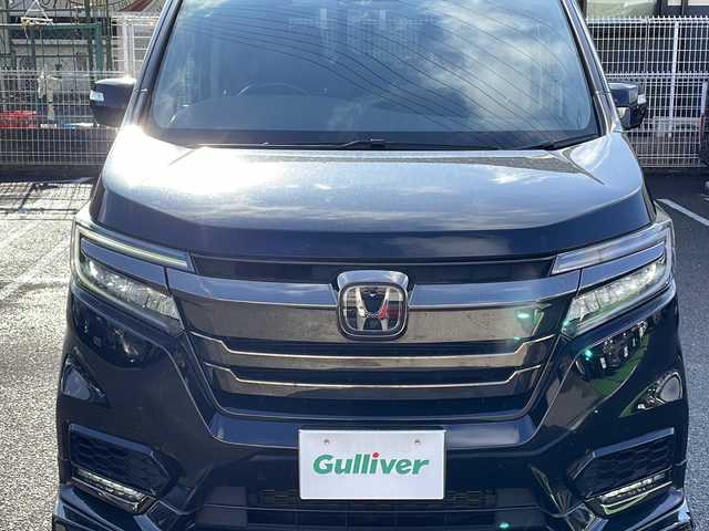 ホンダ ステップワゴン スパーダ ハイブリッドG EX HセンシングBスタイ 京都府 2019(令1)年 8.2万km プレミアムスパークルブラックパール 無限エアロ /10型ナビ/　VXU-197SWi/ バックカメラ /BT /両側パワースライドドア /シートヒーター /ETC /ホンダセンシング /ACC /オートホールド /スマートキー２個 /LEDライト /オートライト/登録時走行距離：81359km/メーカー純正10型ナビ/　CD DVD BT フルセグTV/両側パワースライドドア/衝突被害軽減装置/レーンキープアシスト/レーダークルーズコントロール/LEDオートヘッドライト/フォグランプ/ハーフレザーシート/シートヒーター/ビルトインETC/オートホールド機能付き電子パーキングブレーキ/ロールサンシェード/プッシュスタート/スマートキー/スペアキー