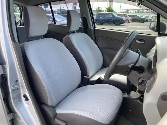 スズキ アルト エコ L 鳥取県 2014(平26)年 5.4万km シルキーシルバーメタリック ワンオーナー/４WD/純正CDオーディオ/ミラー型ドライブレコーダー/運転席シートヒーター/アイドリングストップ/リモコンキー/スペアキー/純正フロアマット/ドアバイザー
