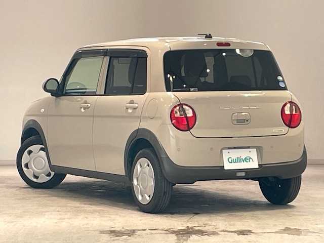 スズキ ラパン G 宮城県 2021(令3)年 2.9万km フォーンベージュM 純正SDナビ/・Bluetooth、CD、DVD、USB、フルセグTV/スズキセーフティサポート/・デュアルセンサーブレーキサポート/・後退時ブレーキサポート/コーナーセンサー/レーンキープアシスト/横滑り防止装置/盗難防止装置/オートライト/スマートキー/シートヒーター/ドアバイザー/電動格納ミラー