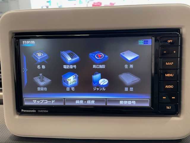 スズキ ラパン G 宮城県 2021(令3)年 2.9万km フォーンベージュM 純正SDナビ/・Bluetooth、CD、DVD、USB、フルセグTV/スズキセーフティサポート/・デュアルセンサーブレーキサポート/・後退時ブレーキサポート/コーナーセンサー/レーンキープアシスト/横滑り防止装置/盗難防止装置/オートライト/スマートキー/シートヒーター/ドアバイザー/電動格納ミラー