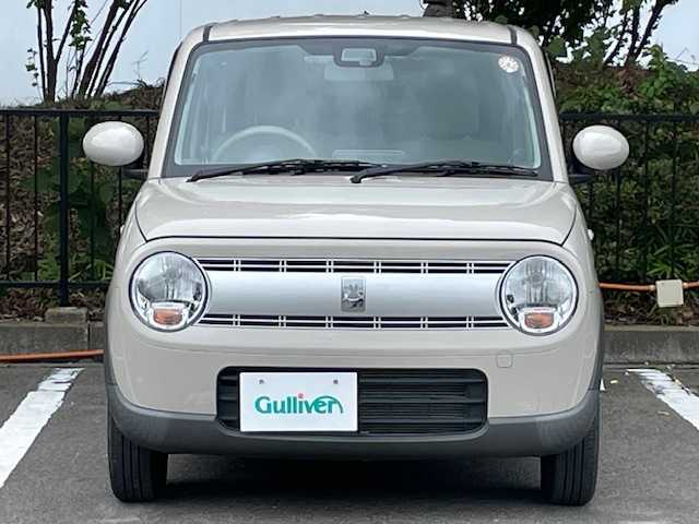 スズキ ラパン G 宮城県 2021(令3)年 2.9万km フォーンベージュM 純正SDナビ/・Bluetooth、CD、DVD、USB、フルセグTV/スズキセーフティサポート/・デュアルセンサーブレーキサポート/・後退時ブレーキサポート/コーナーセンサー/レーンキープアシスト/横滑り防止装置/盗難防止装置/オートライト/スマートキー/シートヒーター/ドアバイザー/電動格納ミラー