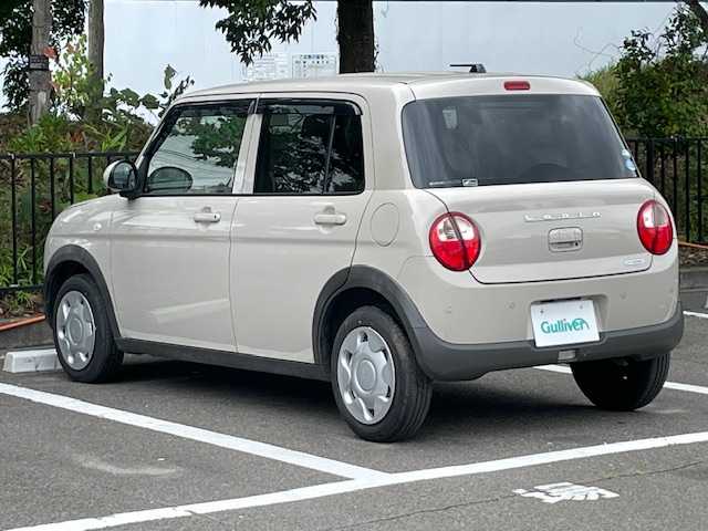 スズキ ラパン G 宮城県 2021(令3)年 2.9万km フォーンベージュM 純正SDナビ/・Bluetooth、CD、DVD、USB、フルセグTV/スズキセーフティサポート/・デュアルセンサーブレーキサポート/・後退時ブレーキサポート/コーナーセンサー/レーンキープアシスト/横滑り防止装置/盗難防止装置/オートライト/スマートキー/シートヒーター/ドアバイザー/電動格納ミラー