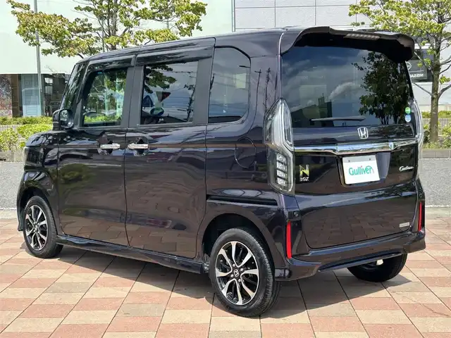 ホンダ Ｎ ＢＯＸ G L ホンダセンシング 福島県 2019(令1)年 3.2万km プレミアムベルベットパープル・パール ホンダセンシング/衝突軽減ブレーキ〈CMBS〉/誤発進抑制機能/後方誤発進抑制機能/歩行者事故低減ステアリング/路外逸脱抑制機能/アダプティブクルーズコントロール〈ACC〉/車線維持支援システム〈LKAS〉/オートハイビーム/先行車発進お知らせ機能/標識認識機能/純正ナビゲーション/型番：VXM-184VFi/【CD/DVD/SD/USB/BT/TV】/バックカメラ/ドライブレコーダー/ビルトインETC/片側電動スライドドア/前席シートヒーター/リアドアロールサンシェード/LEDオートライト/LEDフォグランプ/純正フロアマット/ドアバイザー