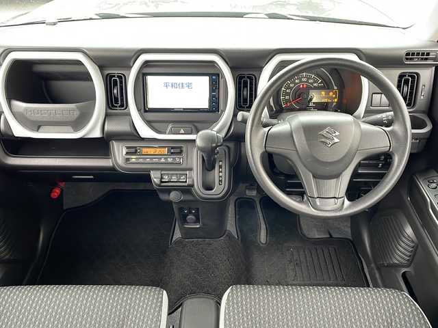 スズキ ハスラー HYBRID G 青森県 2021(令3)年 0.7万km クールカーキPM ・4WD/・社外SDナビ/・DVD/USB/フルセグTV/・バックモニター/・前後ドライブレコーダー/・横滑り防止装置/・オートライト/・ダウンヒルアシストコントロール/・電格ミラー/・シートヒーター(D+N席)/・純正15AW/・アイドリングストップ/・スマートキー