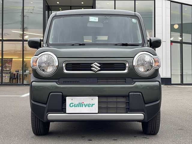 スズキ ハスラー HYBRID G 青森県 2021(令3)年 0.7万km クールカーキPM ・4WD/・社外SDナビ/・DVD/USB/フルセグTV/・バックモニター/・前後ドライブレコーダー/・横滑り防止装置/・オートライト/・ダウンヒルアシストコントロール/・電格ミラー/・シートヒーター(D+N席)/・純正15AW/・アイドリングストップ/・スマートキー