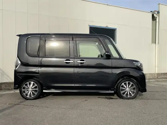 ダイハツ タント カスタム X トップED SA Ⅲ 福島県 2017(平29)年 12.1万km ブラックマイカメタリック (株)IDOMが運営する【じしゃロン福島店】の自社ローン専用車両になります。こちらは現金またはオートローンご利用時の価格です。自社ローンご希望の方は別途その旨お申付け下さい/純正８インチＳＤナビ/フルセグテレビ/バックカメラ/衝突軽減システム/片側パワースライドドア/シートヒーター/オートハイビーム/パワーモード/ドライブレコーダー/ＥＴＣ/合皮ハーフシート/ドアバイザー