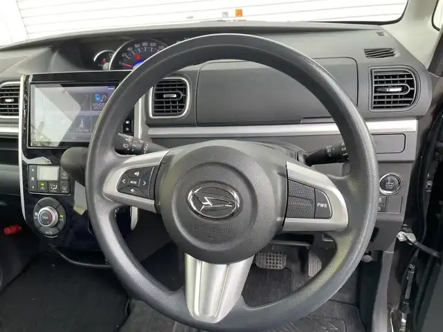 ダイハツ タント カスタム X トップED SA Ⅲ 福島県 2017(平29)年 12.1万km ブラックマイカメタリック (株)IDOMが運営する【じしゃロン福島店】の自社ローン専用車両になります。こちらは現金またはオートローンご利用時の価格です。自社ローンご希望の方は別途その旨お申付け下さい/純正８インチＳＤナビ/フルセグテレビ/バックカメラ/衝突軽減システム/片側パワースライドドア/シートヒーター/オートハイビーム/パワーモード/ドライブレコーダー/ＥＴＣ/合皮ハーフシート/ドアバイザー