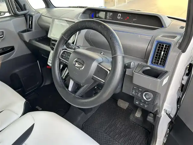 ダイハツ タント カスタム X セレクション 山口県 2020(令2)年 3.5万km シャイニングホワイトパール 純正ナビ/AM/FM/CD/DVD/Bluetooth/フルセグTV/シートカバー/360°カメラ/左右パワースライドドア/純正フロアマット/純正14インチアルミホイール/LEDヘッドライト/スマートキー/アイドリングストップ/プッシュスタート/ETC