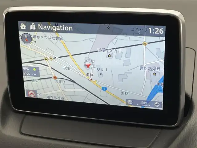 マツダ デミオ XD ツーリング 愛知県 2016(平28)年 8.7万km スノーフレイクホワイトパールマイカ 純正ナビ　シートヒーター　禁煙車　ＨＵＤ　フルセグＴＶ　ＤＶＤ　パドルシフト　USB接続　ドラレコ　ＥＴＣ　衝突軽減　ＬＥＤオートライト　フォグランプ　Bluetooth　クルコン　純正フロアマット　純正１６インチアルミ　プッシュスタート　スマートキー