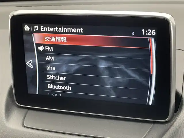 マツダ デミオ XD ツーリング 愛知県 2016(平28)年 8.7万km スノーフレイクホワイトパールマイカ 純正ナビ　シートヒーター　禁煙車　ＨＵＤ　フルセグＴＶ　ＤＶＤ　パドルシフト　USB接続　ドラレコ　ＥＴＣ　衝突軽減　ＬＥＤオートライト　フォグランプ　Bluetooth　クルコン　純正フロアマット　純正１６インチアルミ　プッシュスタート　スマートキー