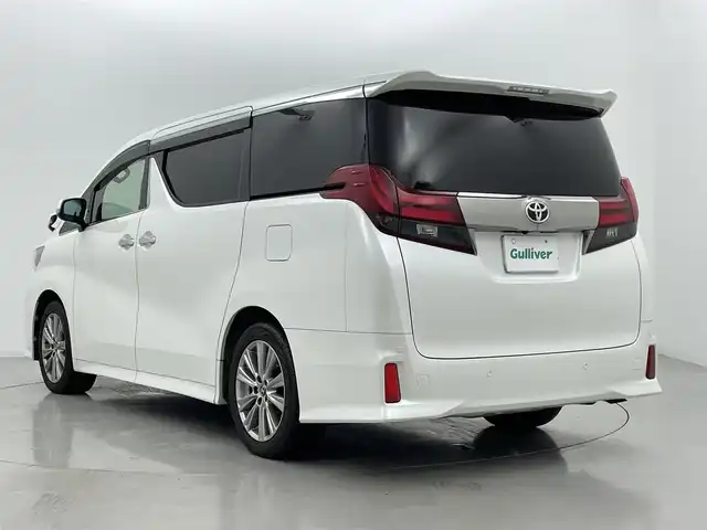 トヨタ アルファード S Aパッケージ タイプブラック 熊本県 2016(平28)年 7万km ホワイトパールクリスタルシャイン ツインムーンルーフ　/純正ナビ（ＣＤ・ＤＶＤ・フルセグ・ＢＴ・ＳＤ）/バックカメラ　/純正フリップダウンモニター　/社外前後ドライブレコーダー　/ビルトインＥＴＣ　/両側パワースライドドア　/前後クリアランスソナー/クルーズコントロール/衝突軽減ブレーキ/横滑り防止/パワーバックドア/ハーフレザーシート/純正フロアマット/純正16インチAW/オートライト/LEDヘッドライト/フォグライト/スマートキー/プッシュスタート/スペアキー1本