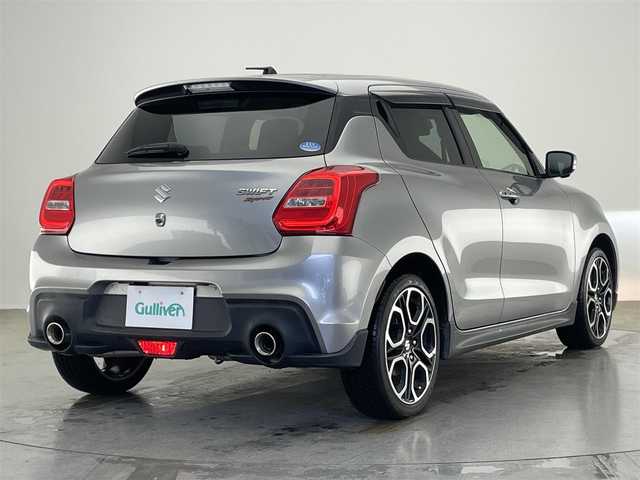 スズキ スイフト スポーツ 愛知県 2020(令2)年 6万km プレミアムシルバーメタリック 社外８型ナビ　フルセグＴＶ　ＢＴ　全方位カメラ　デュアルセンサーブレーキ　衝突軽減　追従クルコン　車線逸脱　ＬＥＤオートライト　フォグランプ　全方位ドライブレコーダー　ＥＴＣ　シートヒーター　TVキャンセラー　禁煙車