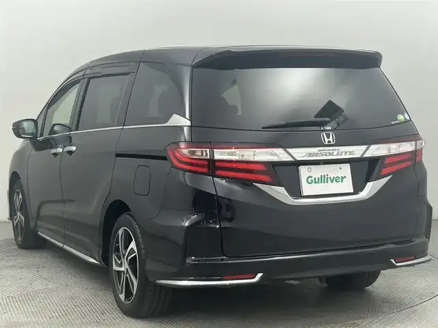 ホンダ オデッセイ アブソルートXホンダセンシングアドバンP 道央・札幌 2016(平28)年 5.7万km クリスタルブラックパール ・4WD/・ホンダセンシング/・衝突軽減ブレーキ 〈CMBS〉/・歩行者事故低減ステアリング/・ACC 〈アダプティブ・クルーズ・コントロール〉/・LKAS 〈車線維持支援システム〉/・路外逸脱抑制機能/・誤発進抑制機能/・先行車発進お知らせ機能/・標識認識機能/・純正HDDナビ/・CD DVD Bluetooth/・フルセグテレビ/・アラウンドビューモニター/・アイドリングストップ/・電格ウィンカーミラー/・ドアバイザー/・プッシュスタート/・スマートキー/・純正エンジンスターター/・両側パワースライドドア/・ビルトインETC/・LEDヘッドライト/・フロントフォグライト/・パドルシフト/・社外AW付きスタッドレスタイヤ積込(215/60R16)