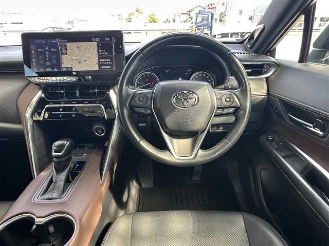 トヨタ ハリアー Z レザーパッケージ 島根県 2021(令3)年 4.5万km ホワイトパールクリスタルシャイン 登録時走行距離44494km/取扱説明書/保証書/純正12.3インチナビ/(BT/フルセグTV/AM/FM/ミラーキャスト)/全方位カメラ/JBLサウンド/置くだけ充電/シートメモリー/オートブレーキホールド/調光パノラマルーフ/ブラインドスポットモニター/デジタルインナーミラー/衝突被害軽減システム/車線逸脱警報/横滑り防止装置/レーダークルーズコントロール/レザーシート/ビルトインETC2.0/アイドリングストップ/LEDヘッドライト/フォグランプ/オートライト/ウィンカーミラー/電動格納ミラー/純正19インチAW/シートヒーター/ベンチレーションシート/ステアリングヒーター/プッシュスタート/スペアキー